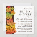 Search for maple leaf invitations White