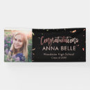 Search for rose gold banners Graduation