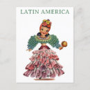 Search for latin postcards woman