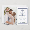 Search for anchor wedding thank you cards Classic