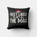 Search for christmas dog cushions Snow