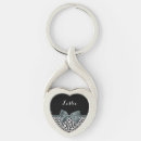 Search for bow key rings Black and white