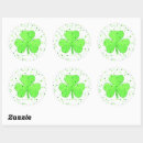Search for three leaves stickers Three leaf clover