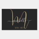 Search for gold black monogram stickers Back to school