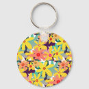 Search for yellow flowers key rings Bright