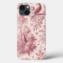 Search for vintage toile iphone cases Pink
