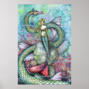 Search for sea serpent art Mermaid