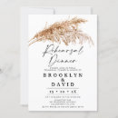 Search for boho rehearsal dinner invitations Minimalist