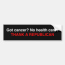 Search for healthcare bumper stickers Democrat