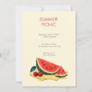 Search for summer picnic invitations Watermelon