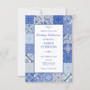 Search for ethnic birthday invitations Blue