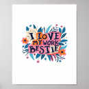 Search for funny workplace posters Work bestie