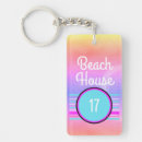 Search for beach house key rings Retro