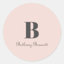 Search for grey monogram stickers Round