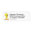 Search for tweety return address labels Looney tune character