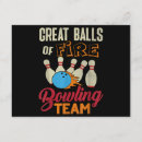 Search for funny bowling invitations Vintage