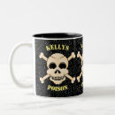 Search for skull and crossbone mugs Black and white