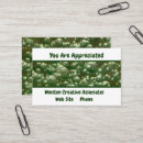 Search for appreciation business cards Simple