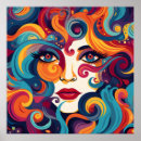 Search for red lips art Female face