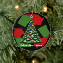 Search for environmental christmas tree decorations Recycle
