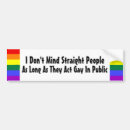 Search for rainbow people bumper stickers Gay