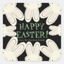 Search for black easter bunny stickers Rabbit