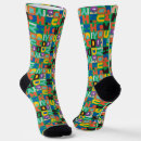 Search for 90s socks Vibrant pattern