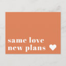Search for rescheduled wedding invitations Save our new date