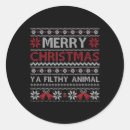 Search for filthy stickers Xmas