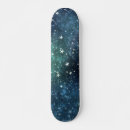 Search for night skateboards Starry night sky