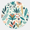 Search for bold flower pattern stickers Botanical