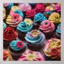 Search for colourful cupcake posters Birthday