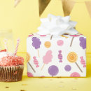 Search for cotton candy wrapping paper Birthday
