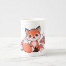 Search for cute cartoon fox mugs Design