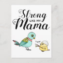 Search for mother and baby bird postcards For her