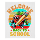 Search for teachers welcome back to school posters First day of school
