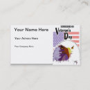 Search for veterans business cards Military