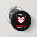 Search for stroke awareness ribbons badges Heart disease