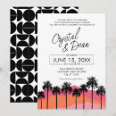 Search for miami wedding invitations Palm trees