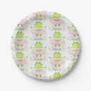 Search for frog paper plates Green