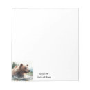 Search for wildlife notepads Bear