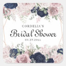Search for navy bridal shower stickers Blush pink