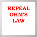 Search for ohms law posters Electricity