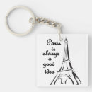 Search for tower in paris square key rings Vacation