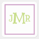 Search for monogrammed stickers Cute