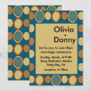 Search for mid century wedding invitations Geometric