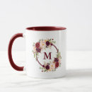 Search for romantic flowers mugs Watercolor floral