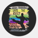 Search for karate girl stickers Retro
