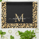 Search for animal print towels Initial
