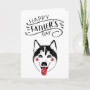 Search for huskie cards Dad
